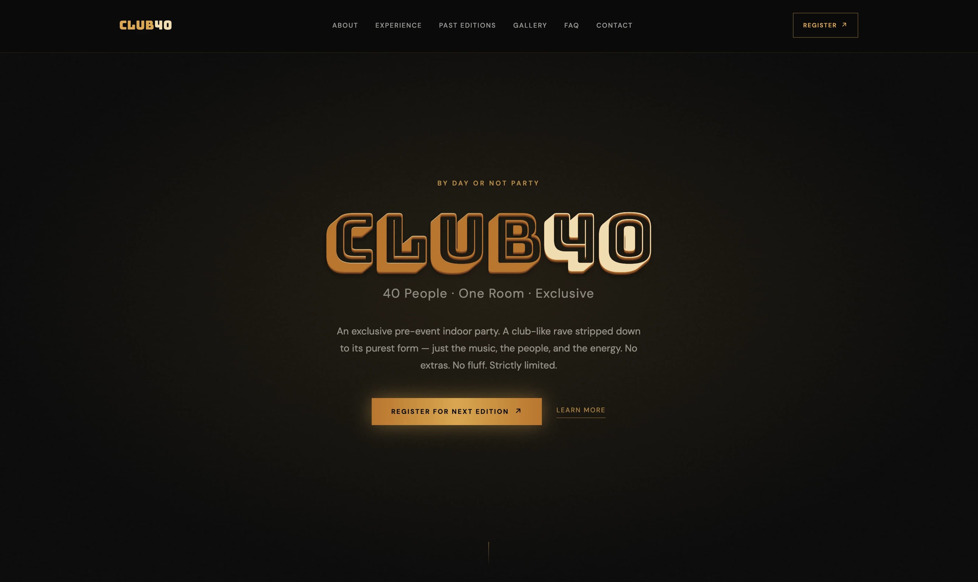 Club 40 by Day Or Not